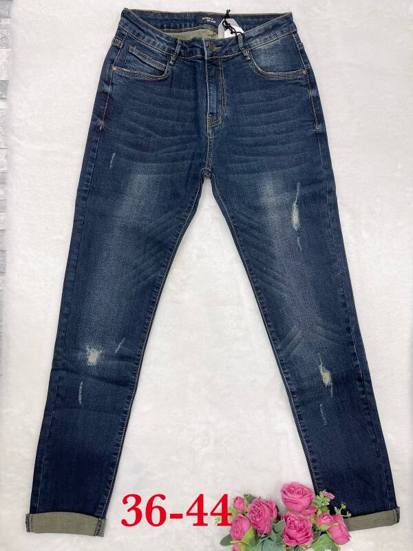 Spodnie damska jeans Roz 36-44, 1 Kolor Paszka 10 szt