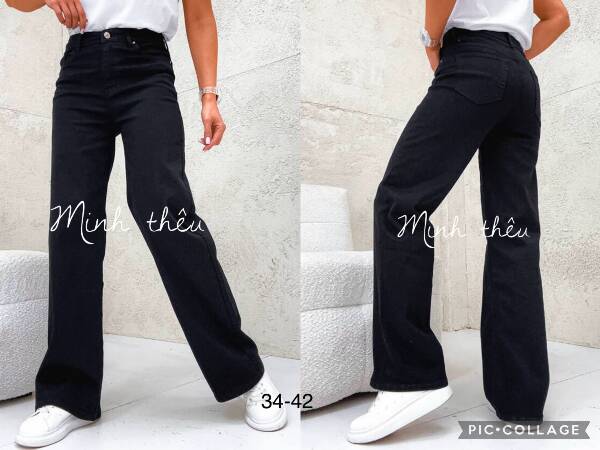 Spodnie damska jeans Roz 34-42, 1 Kolor Paszka 12 szt